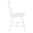 Emmett White Wooden Dining Chairs In Pair