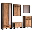 Ennis Wooden Hallway Furniture Set In Natural