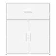 Exeter Wooden Sideboard With 2 Doors 1 Drawers In White