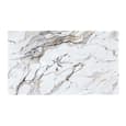 Halo High Gloss Bar Table In White And Milo Marble Effect