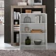 Hanmer High Gloss Highboard With 2 Doors In White And Pero