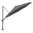 Hawo Polyester Garden Round Parasol In Dark Grey