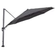 Hawo Polyester Garden Round Parasol In Dark Grey