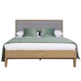 Hazel Wooden Super King Size Bed In Oak Natural