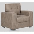 Hobart Fabric 3+1+1 Seater Sofa Set In Taupe