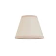 Lenoir Vintage White 16cm Shade Wood Table Lamp In Pink Clay