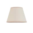 Lenoir Vintage White 20cm Shade Wood Table Lamp In Marlin Blue