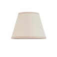 Lenoir Vintage White 20cm Shade Wood Table Lamp In Pink Clay