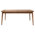 Malibu Wooden Extending Dining Table In Walnut