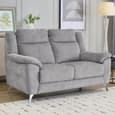 Mankato Fabric 3+2 Seater Sofa Set In Ash