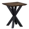 Narva Parquet Wooden Lamp Table In Walnut