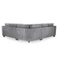 Nepean Fabric Corner Sofa In Slate