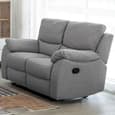 Norway Fabric Recliner 3+2 Seater Sofa Set In Grey
