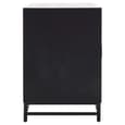 Orphee Wooden Sideboard With 4 Doors In Black
