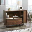Palais Wooden Sideboard In Walnut With 1 Door And 1 Drawer
