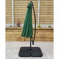 Pevely Polyester Garden Parasol In Banana Green