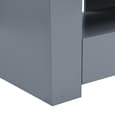 Portland Wooden TV Stand With 2 Drawers In Grey