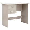 Probus Wooden Laptop Desk With 2 Drawers In Grey
