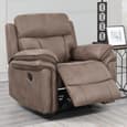 Rasalas Fabric Recliner Sofa Suite In Sahara