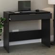 Rutland Wooden Laptop Desk With 1 Drawer In Black