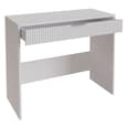 Rutland Wooden Laptop Desk With 1 Drawer In White