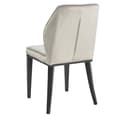Romano Grey Velvet Dining Chairs With Matt Black Legs In Pair