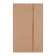 Samaira Wooden Wardrobe With 3 Door And Grey Gloss Front In Oak