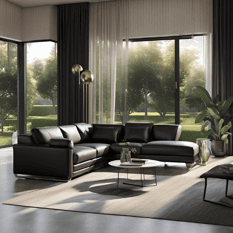 Modern Corner Leather Sofas UK Sale