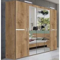 5-Doors Wardrobe - Find Modern and Functional Wardrobes Online at Furniture in Fashion
