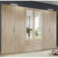 6 Doors Wardrobe - Shop for Large and Stylish Wardrobes Online at Furniture in Fashion