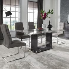 Luxurious marble dining tables and chairs - Furniture in Fashion