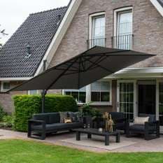 Outdoor garden parasols by Furniture in Fashion - stylish shade solutions for your outdoor space.