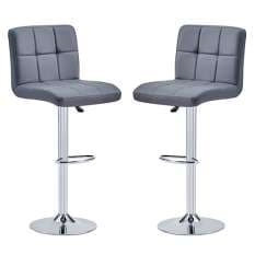 Furniture in Fashion Gas Lift Bar Stools - Adjustable and Stylish Seating for Your Home Bar or Kitchen Counter