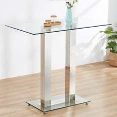 Furniture in Fashion Glass Bar Tables - Sleek and Modern Options for Your Home Bar or Kitchen Area