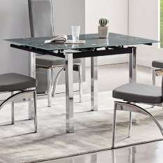 Upgrade your dining room with a stunning glass extending dining table from Furniture in Fashion. Our range includes a variety of sizes and designs