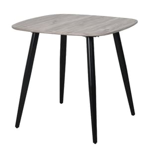 Arta Wooden Dining Table Square In Grey Oak Effect