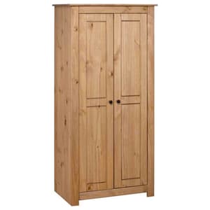 Bury Wooden Wardrobe With 2 Doors In Brown