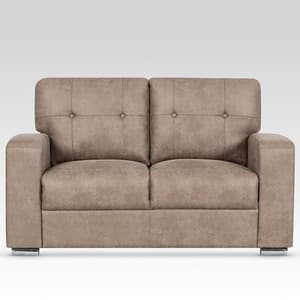 Hobart Fabric 2 Seater Sofa In Taupe