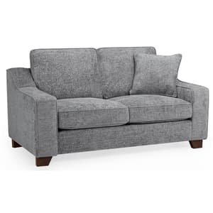 Nazra Fabric 2 Seater Sofa In Slate
