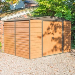 Watten Metal 10x12 Apex Shed With Floor And Assembly