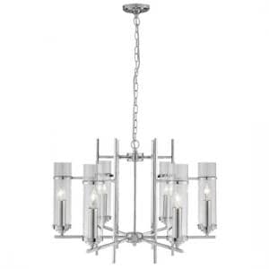 Milo Ceiling Light Finish In Chrome With Suspension Chain