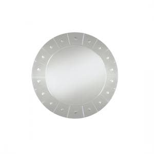 New Engraved Round Wall Mirror - UK