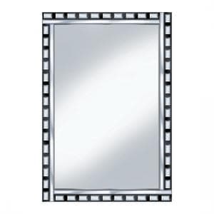 Black & Clear Design 120x80 Large Mirror, PO939 - UK