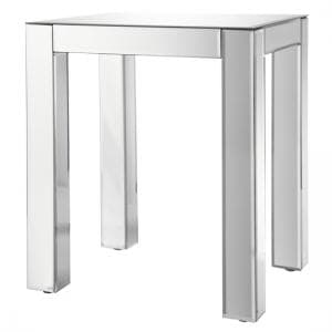 Solitaire Mirrored Side Table