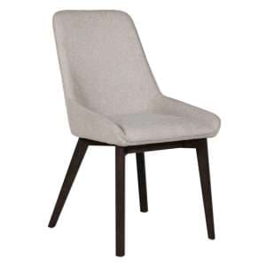 Acton Fabric Dining Chair In Natural - UK