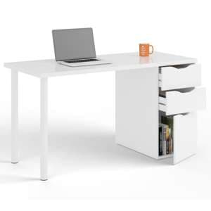 Adonia Reversible Wooden Laptop Desk In White - UK