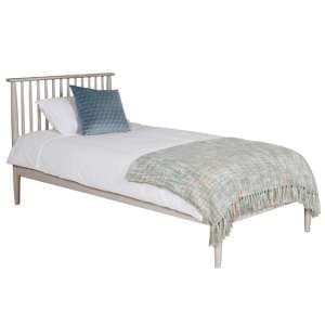 Afon Wooden Single Bed In Grey
