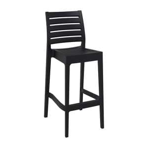Albany Polypropylene And Glass Fiber Bar Chair In Black