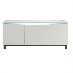 Megan Sideboard In White High Gloss With 3 Doors