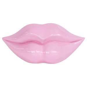 Alton Resin Lips Sculpture Large In Pink - UK